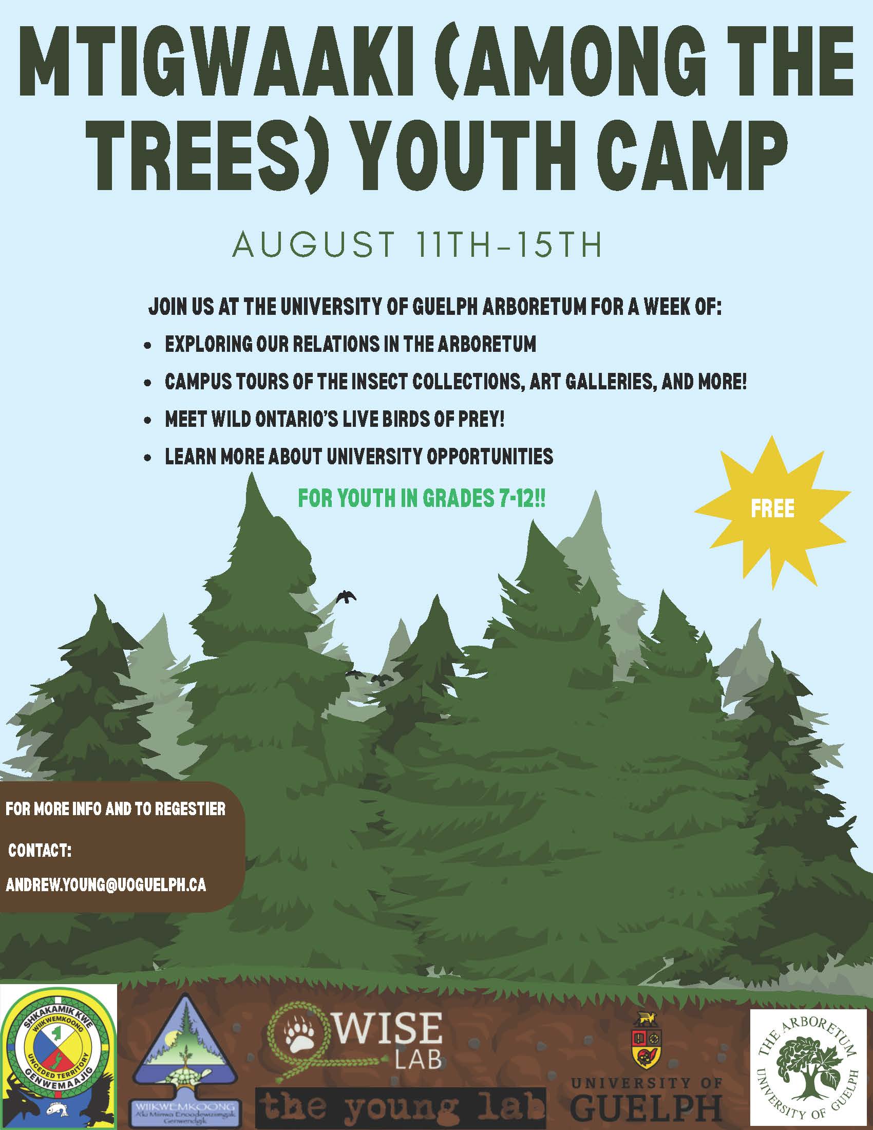 Mtigwaaki (among the trees) Youth Camp