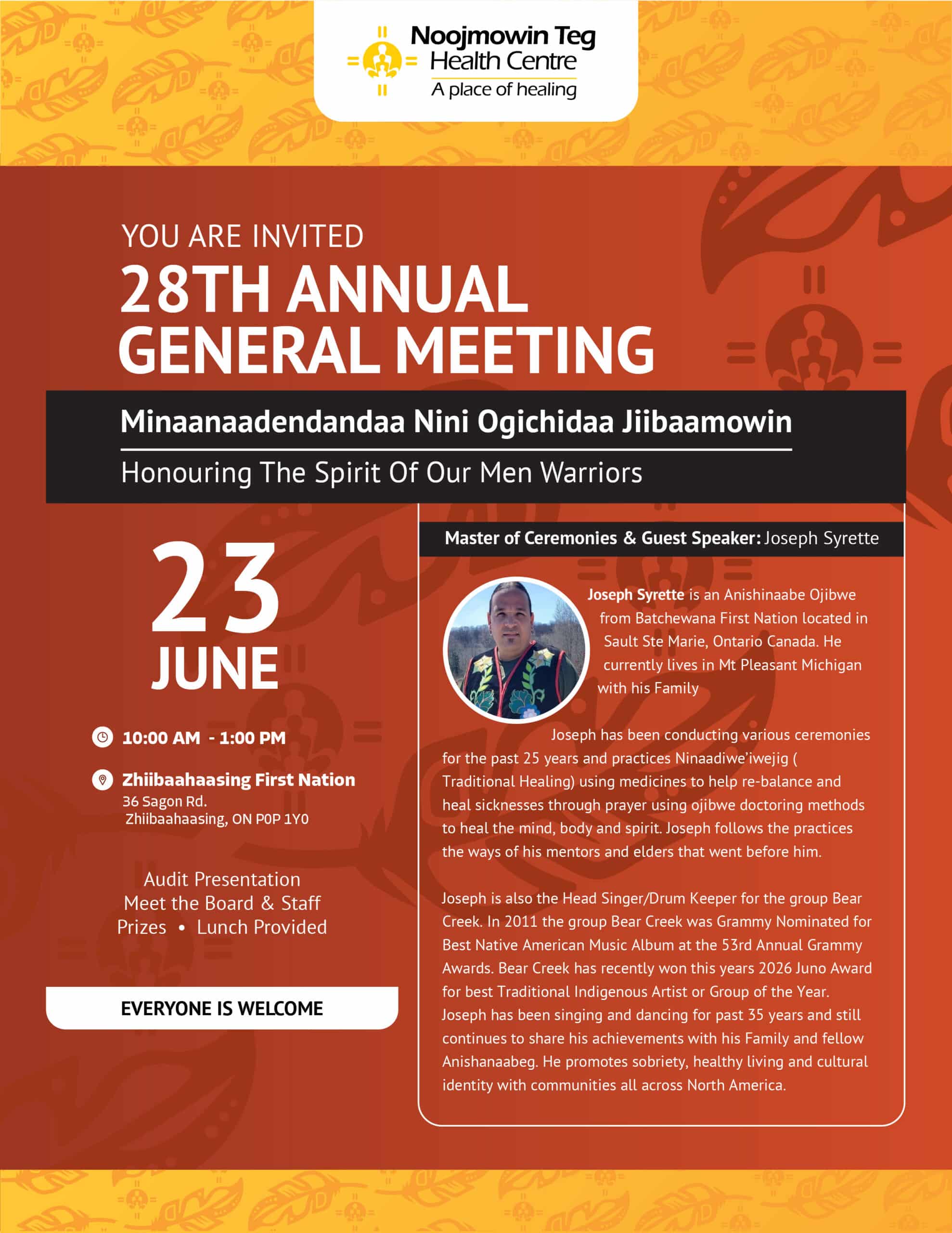 Noojmowin Teg Health Centre Annual General Meeting – June 23 2026