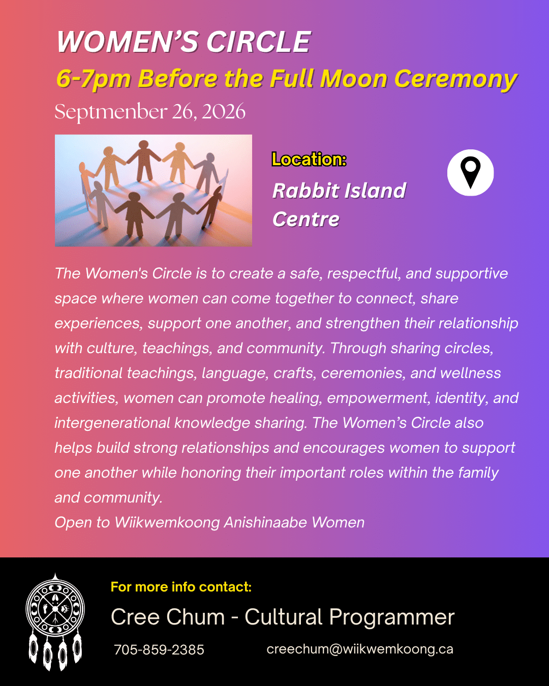 Womens Circle Sept 26 Updated